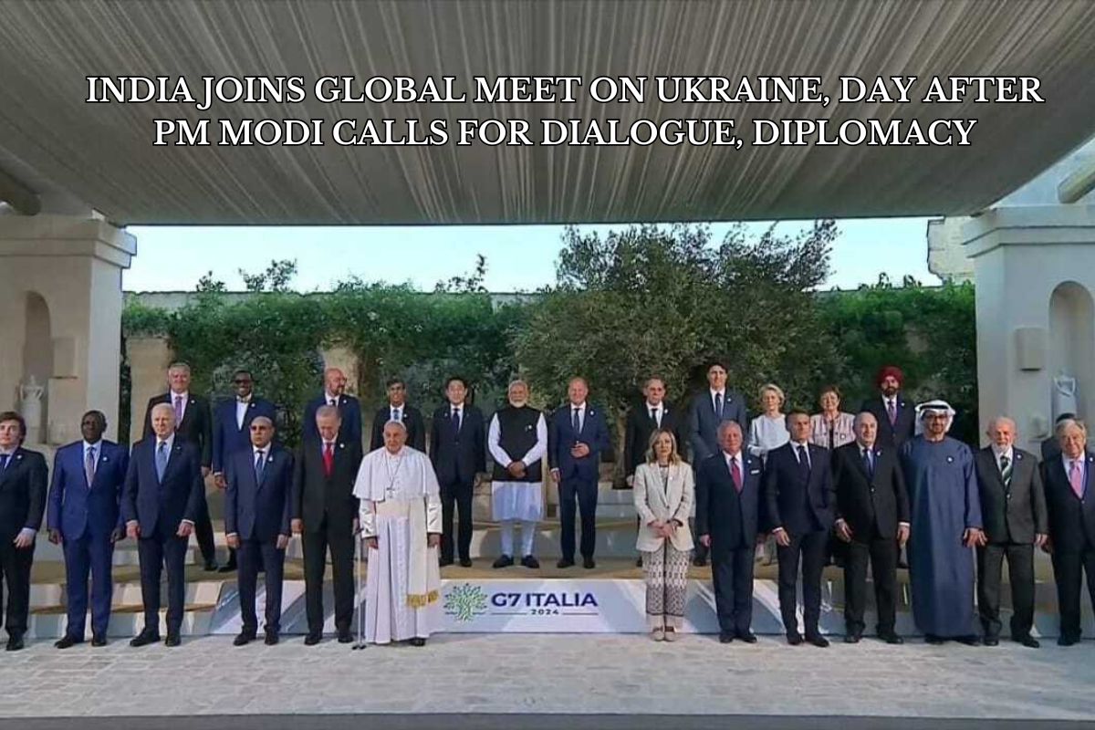 India joins global meet on Ukraine, day after PM Modi calls for dialogue, diplomacy