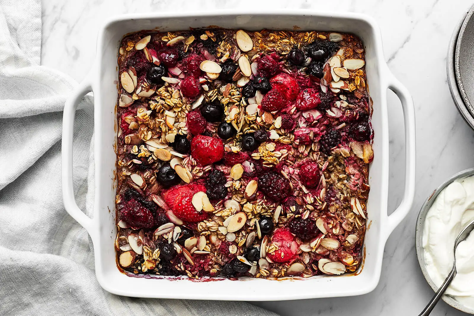 Baked Oatmeal With Berries Recipe